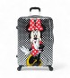 American Tourister Disney Legends stor hård kuffert sort