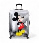 American Tourister Disney Legends stor hård kuffert sort