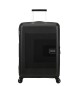 American Tourister Maleta mediana expandible Aerostep rígida con capacidad hasta 72,5 L negro