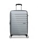 American Tourister Flashline medium hård resväska grå