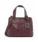 Armani Exchange Bordo mini nakupovalna torba