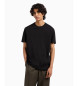 Armani Exchange Regular Fit T-Shirt schwarz