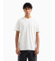 Armani Exchange T-shirt mit normaler Passform weiß