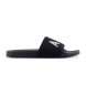 Armani Exchange Flip-flops Knit+ logo marinblå