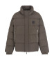 Armani Exchange Quilted Jacket green