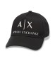 Armani Exchange Czapka z daszkiem czarna