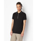 Armani Exchange Polo Algodn Elstico negro