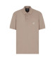 Armani Exchange Polo en coton marron