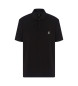 Armani Exchange Polo en coton noir