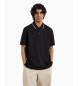 Armani Exchange Merceriseret poloshirt sort