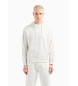 Armani Exchange Printed Sweatshirt white