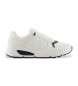 Armani Exchange English white leather trainers