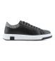 Armani Exchange Sneakers i läder Ton black
