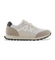 Armani Exchange Taupe logo trainers