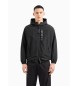 Armani Exchange Wendbarer Windbreaker schwarz