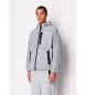 Armani Exchange Wendbarer Windbreaker grau