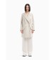 Armani Exchange Trench laminato ASV bianco