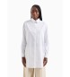 Armani Exchange Weißes Popeline-Hemd