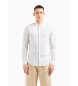 Armani Exchange Bedrucktes Shirt weiß