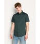 Armani Exchange Poplin Shirt Short sleeve green