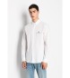 Armani Exchange Camisa Popeln blanco