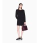 A|X Armani Exchange Flared dress black