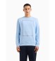 Armani Exchange Blå sweatshirt