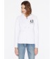 Armani Exchange Sweatshirt Polar weiß