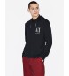 Armani Exchange Navy fleece-sweatshirt
