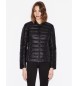 Armani Exchange Veste zippe matelasse noire