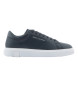 Armani Exchange Action Leather Sneakers navy