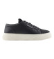 Armani Exchange Baskets enduites noir