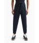 Armani Exchange Marineblaue Jogginghose