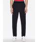 Armani Exchange Pantaln jogger de felpa marino