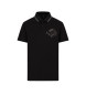 Armani Exchange Koszulka polo Black Eagle