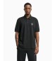 Armani Exchange Short sleeve polo shirt black