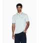 Armani Exchange Regular Cotton Polo Shirt blue