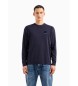 Armani Exchange Ouvertüre Pullover navy