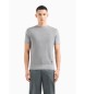 Armani Exchange Camiseta Punto gris