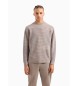 Armani Exchange Maglione girocollo grigio