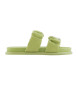 Armani Exchange Sandalo verde con doppio cinturino