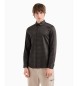 Armani Exchange Camisa de manga larga negro