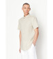 Armani Exchange Beige Linen Shirt