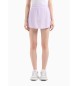 Armani Exchange Short Skirt lilac