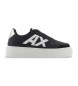 Armani Exchange Baskets avec logo noir