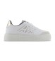 Armani Exchange Zapatillas con logo blanco