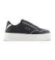 Armani Exchange Zwarte logotrainers