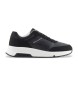 Armani Exchange Black logo trainers