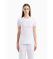 Armani Exchange T-shirt  manches courtes blanc