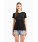 Armani Exchange Kortärmad T-shirt svart